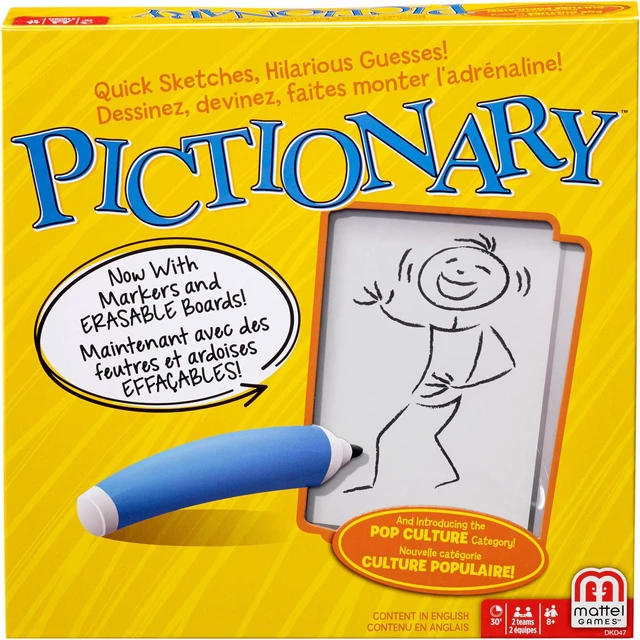 Alt view image 9 of 20 - Pictionary Party Game