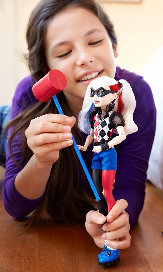 Alt view image 6 of 13 - DC Super Hero Girls Harley Quinn 12" Action Doll