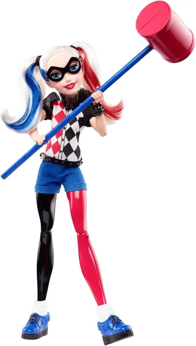 Alt view image 7 of 13 - DC Super Hero Girls Harley Quinn 12" Action Doll