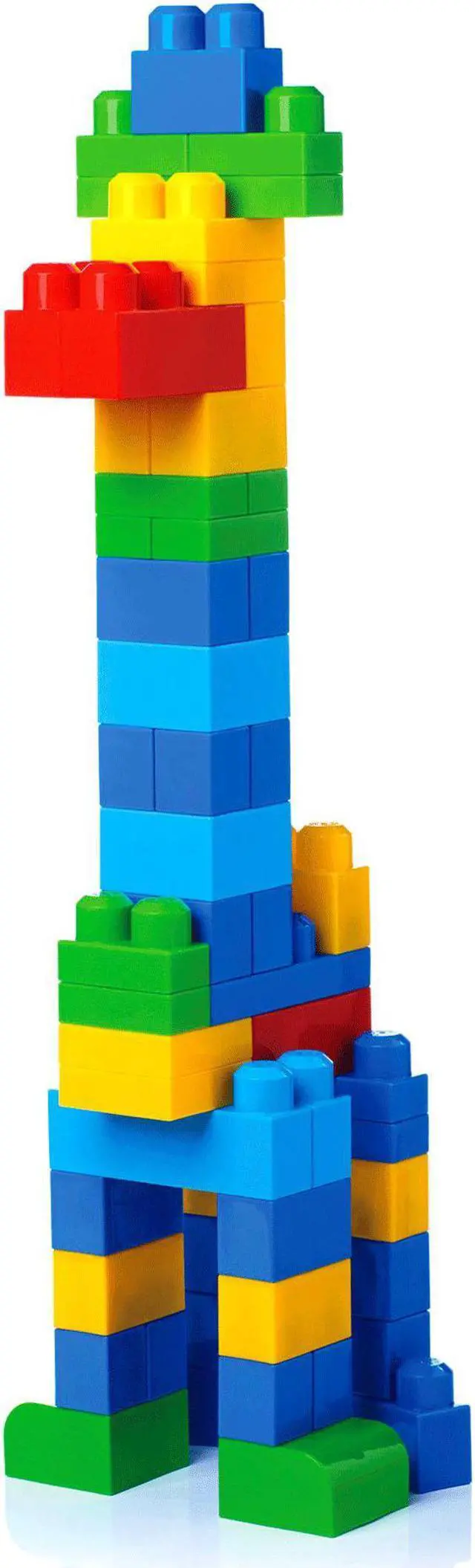 Alt view image 14 of 20 - Mega Bloks Big Building Bag, 80-Piece Classic