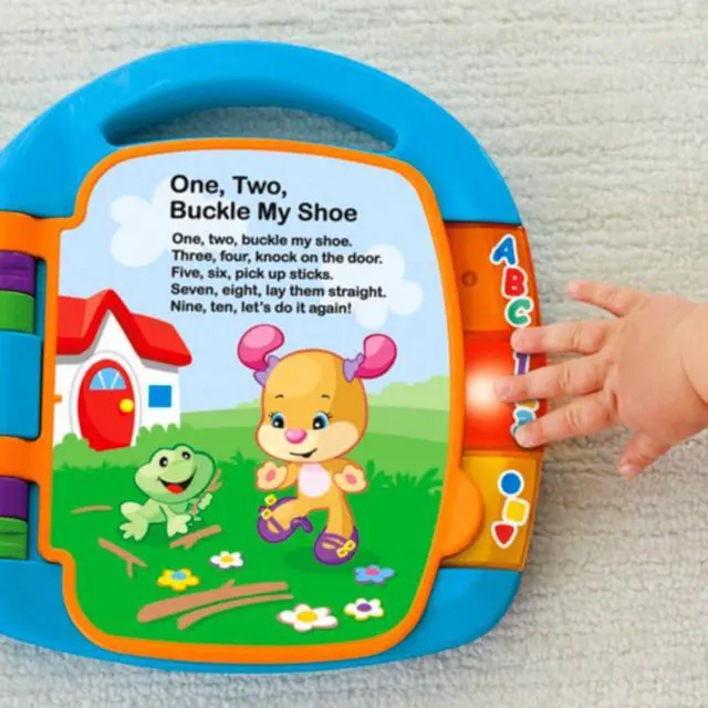 Alt view image 7 of 14 - Fisher-Price Laugh & Learn Storybook Rhymes Book