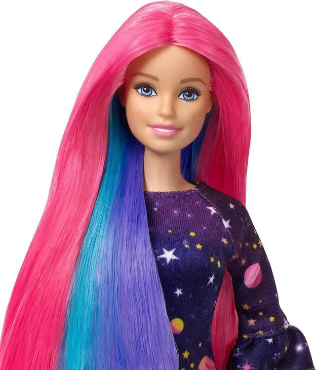Barbie Color Surprise Hair Design Tranforming Doll