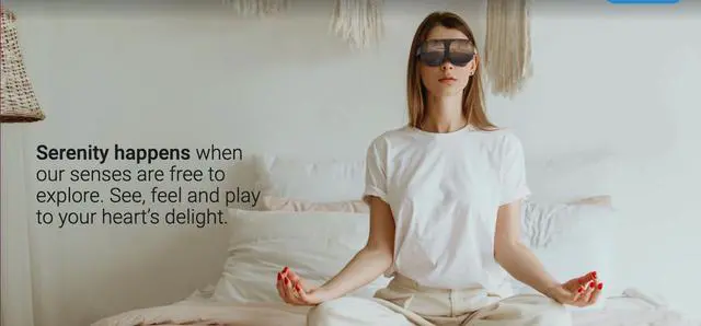 Alt view image 3 of 7 - HTC Vive Flow: immersive VR glasses VR Headset metaverse devices