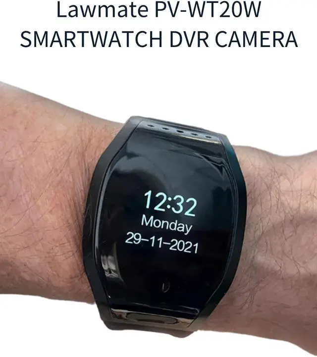 Alt view image 2 of 3 - LAWMATE PV-WT20W SMARTWATCH DVR CAMERA Hidden Camera
