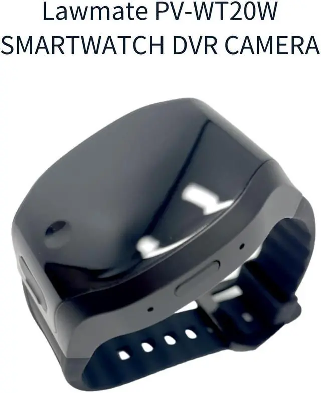Alt view image 3 of 3 - LAWMATE PV-WT20W SMARTWATCH DVR CAMERA Hidden Camera