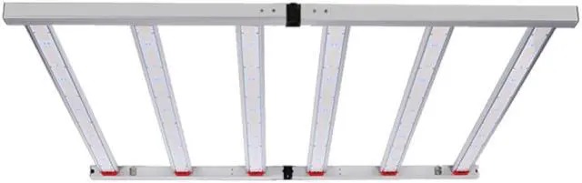 Main image of J&H LED 44 in. 2000-Watt Equivalent Gray LED Full Spectrum Indoor Plant Grow Light 3700K Warm White