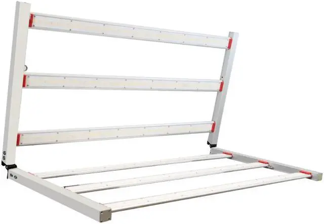 Alt view image 2 of 7 - J&H LED 44 in. 2000-Watt Equivalent Gray LED Full Spectrum Indoor Plant Grow Light 3700K Warm White