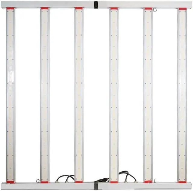 Alt view image 3 of 5 - J&H LED 44 in. 1500-Watt Equivalent Gray LED Full Spectrum Indoor Plant Grow Light 3700K Warm White