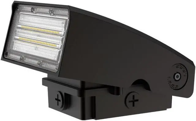 Main image of J&H LED 200-Watt Equivalent Integrated Dimmable LED Bronze Outdoor Wall Pack Light Full Cutoff Adjustable 3000K/4000K/5000K