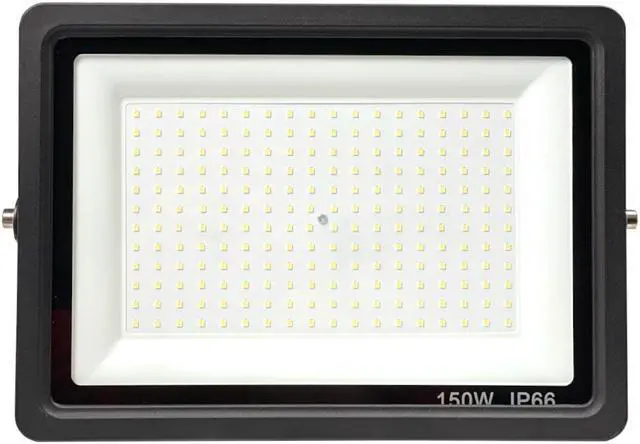 Alt view image 2 of 3 - J&H LED 150W LED Outdoor Black Adjustable Security Flood Light