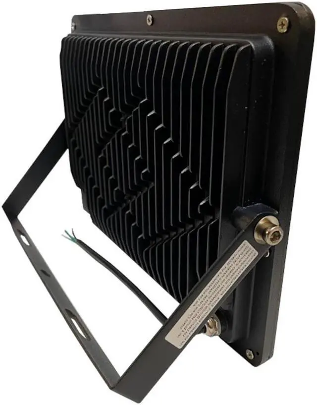 Alt view image 3 of 3 - J&H LED 150W LED Outdoor Black Adjustable Security Flood Light