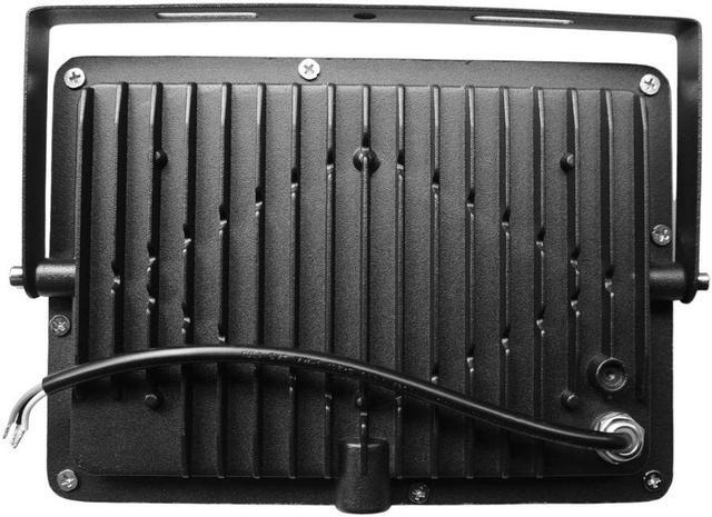 Alt view image 5 of 5 - J&H LED Outdoor Integrated LED Flood Light 350-Watt Equivalent, 6000 Lumens, Dusk to Dawn Compatible, Cool White 5000K, Home Improvement