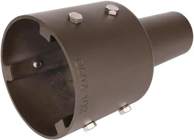 Alt view image 2 of 4 - J&H LED 4 in. Round Mounting Bracket for Outdoor Pole Lights - Industrial Supplies