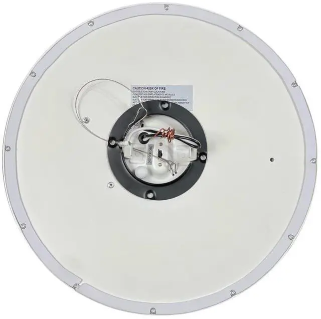 Alt view image 2 of 6 - J&H LED 6 in. Low Profile Integrated LED Flush Mount for Kitchens or Bedrooms