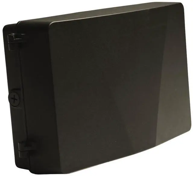 Alt view image 5 of 5 - J&H LED 250-Watt Equivalent Integrated LED Bronze Wall Pack Light, Adjustable Lumens and CCT 27-40-50K