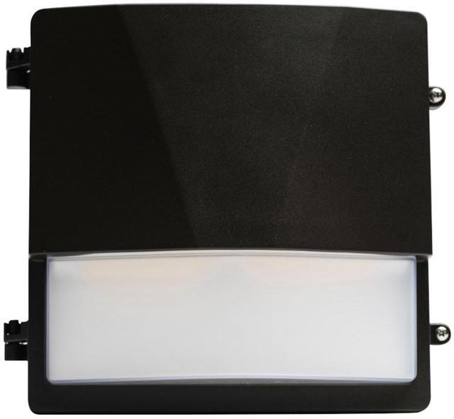 Main image of J&H LED 150-Watt Equivalent Integrated LED Bronze Wall Pack Light, Adjustable Lumens and CCT