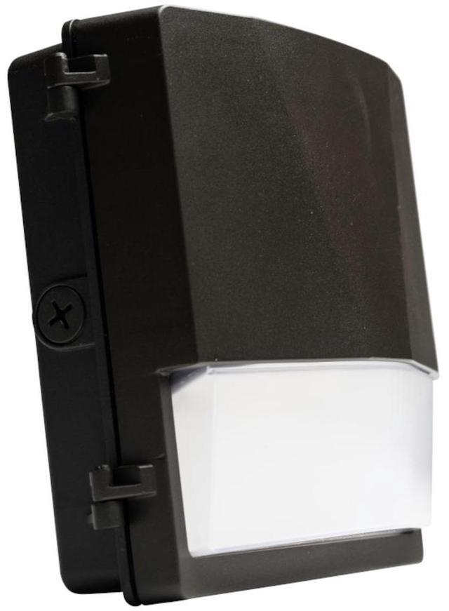 Alt view image 2 of 4 - J&H LED 150-Watt Equivalent Integrated LED Bronze Wall Pack Light, Adjustable Lumens and CCT