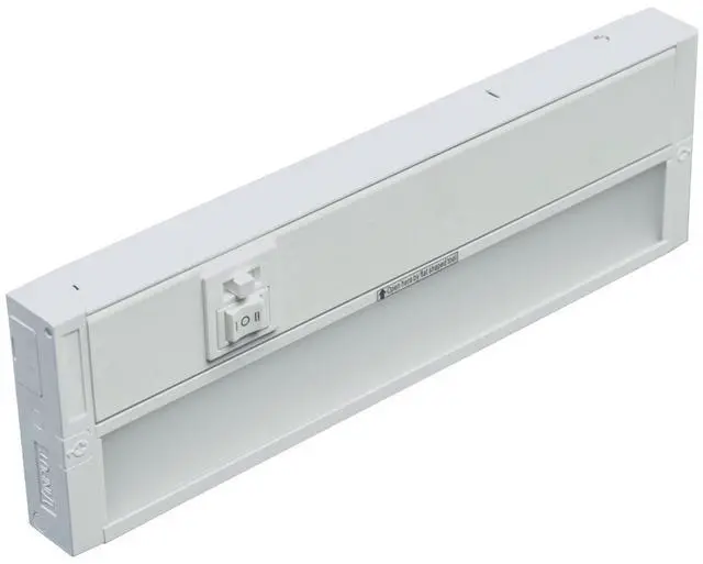 Main image of J&H LED 12 in. Under Cabinet Light, 6W Dimmable, 5 CCT Selectable 27-30-35-40-50K, Hardwired/Plug-In, 360 Lumens, ETL Listed