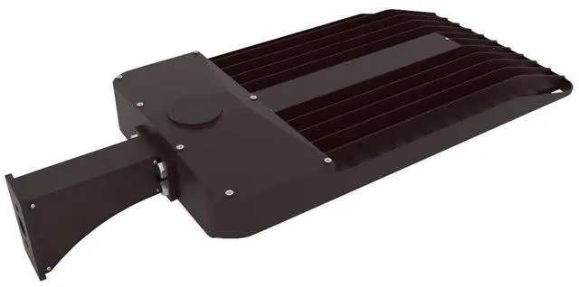 Alt view image 4 of 6 - J&H LED 3000-Watt Equivalent Integrated LED Bronze Commercial Outdoor Area/Security Flood Light, 38400 Lumens , CCT Selectable 27-40-50K