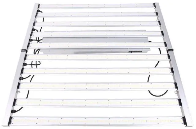 Alt view image 4 of 7 - J&H LED 44 in. 2000-Watt Equivalent Gray LED Full Spectrum Indoor Plant Grow Light 3700K Warm White