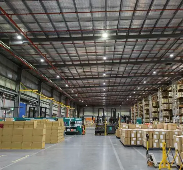 Alt view image 6 of 7 - J&H LED 12 in. Black Integrated LED Dimmable High Bay Light at 30000 Lumens 27-40-50K