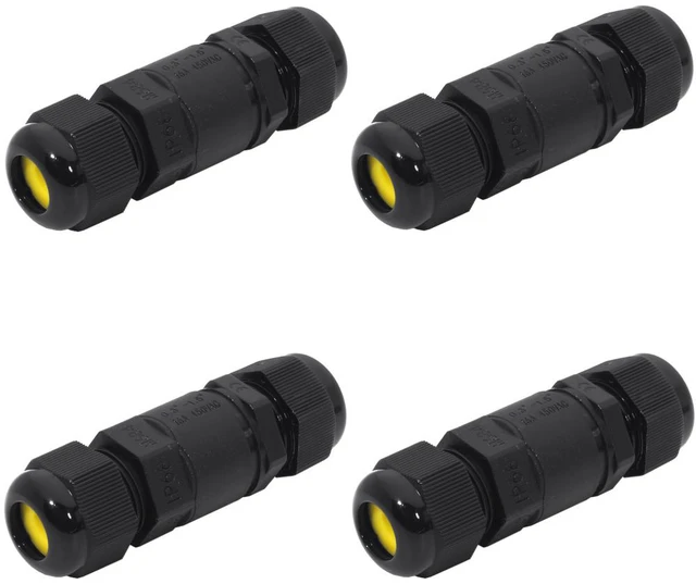 Main image of J&H LED Electrical IP68 Waterproof Wire Splicing Wire Connectors (4 Pk) - OEM