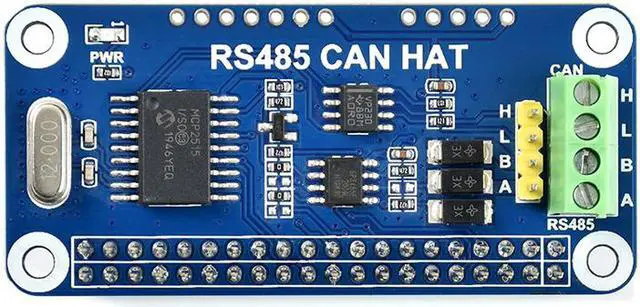 Main image of Raspberry Pi 4B 3b+ Zero W expansion board RS485 SPI CAN bus module UART communication module