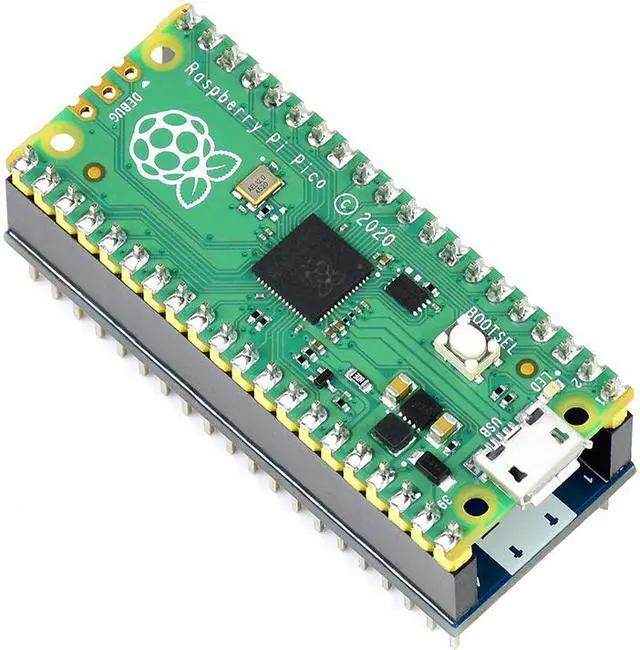 Alt view image 3 of 6 - Raspberry Pi Pico RTC clock expansion board module high-precision DS3231 chip with battery 12C interface
