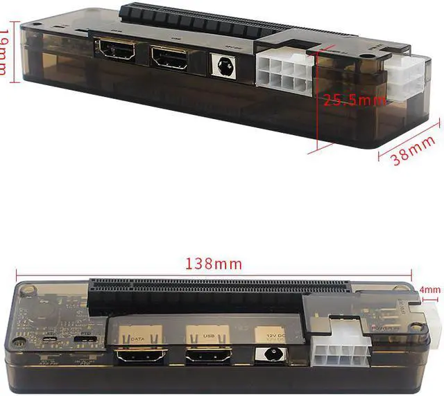 Alt view image 5 of 6 - EXP GDC notebook external external PCI-E discrete graphics card beast series MINI PCI-E without power