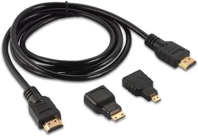 Main image of Alta qualidade mini hdmi-adaptador compatível micro hdmi conector 1.5 metros 4k cabo hd adequado para ps3 hdtv dvd xbox pc pro