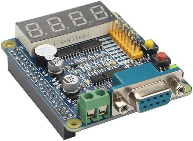 Alt view image 4 of 5 - Raspberry Pi 4B/3B+LED digital tube 485 232 UART button GPIO-232 multifunctional expansion board