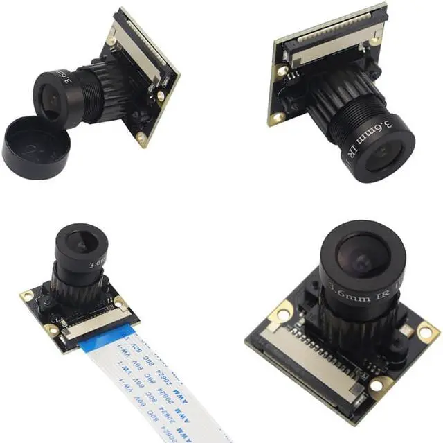 Alt view image 4 of 7 - Raspberry Pi 4 Camera Module With Automatic Ir-cut Night Vision Camera 5mp 1080p Hd Webcam For Pi 4B/3B+/3B/Zero
