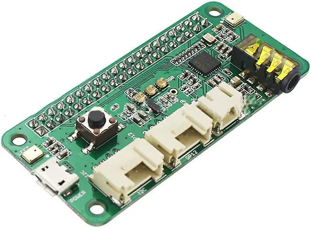 Main image of Respeaker Speech Recognition Intelligente Module Dual Microphone Expansion Board for Raspberry Pi 0/3B/3B+/4B