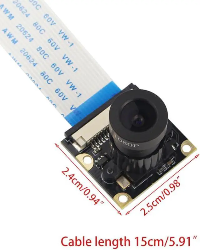 Alt view image 6 of 7 - Raspberry Pi 4 Camera Module With Automatic Ir-cut Night Vision Camera 5mp 1080p Hd Webcam For Pi 4B/3B+/3B/Zero