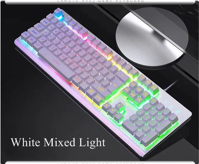 Alt view image 3 of 6 - Langtu K002 manipulator feel keyboard game office notebook gaming film keys