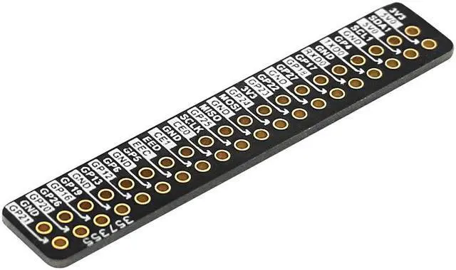 Main image of Raspberry Pi 4B GPIO reference board external Dupont line breadboard experiment reference ruler reference Board
