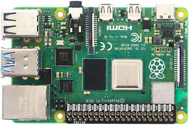 Alt view image 4 of 5 - Raspberry Pi 4B GPIO reference board external Dupont line breadboard experiment reference ruler reference Board