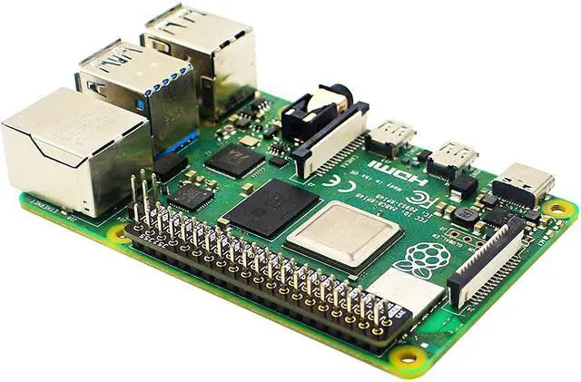 Alt view image 5 of 5 - Raspberry Pi 4B GPIO reference board external Dupont line breadboard experiment reference ruler reference Board