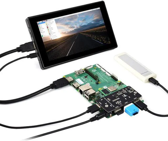 Alt view image 5 of 5 - Raspberry Pi CM4 core board backplane expansion board PCI-E to usb3.2 Gen1 expansion card module free drive