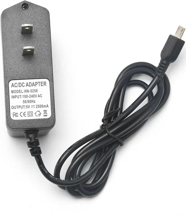 Raspberry Pi 3 b b+ Power Supply/Adapter 5V 2.5A Micro USB Charger ...