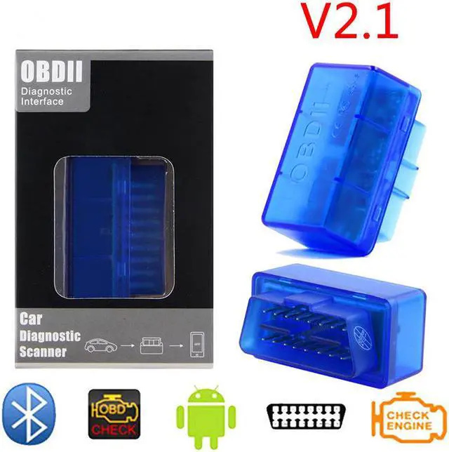 Alt view image 5 of 5 - Car-detector Diagnostic Tool Super Mini ELM327 OBD2 V2.1 Bluetooth Code Reader Scanner OBD II Bluetooth Adapter Tools