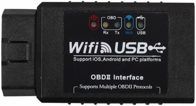 Alt view image 2 of 5 - WIFI327 WIFI USB OBD2 EOBD PC-based Scan Tool for All OBD-II Protocols