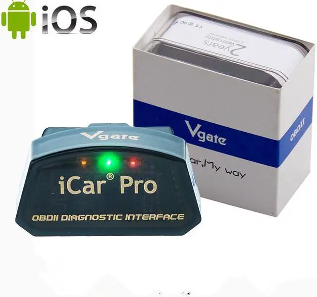 Alt view image 3 of 5 - Vgate iCar Pro OBDII 4.0  Bluetooth support ISO phone& android  multiple-language