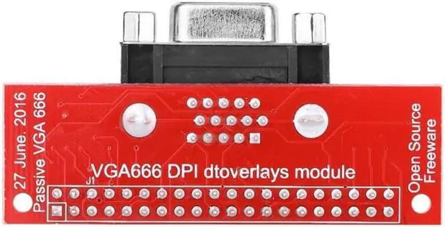 Main image of Raspberry Pi 2/3 B VGA666 Expansion Board  Gert-VG Aadapter Board