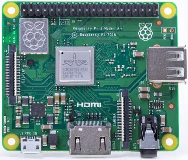 Alt view image 3 of 5 - New Raspberry Pi 3A+ Development Board Raspberry Pi3 Model A+ Dual Band Wifi