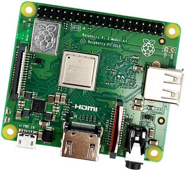Alt view image 4 of 5 - New Raspberry Pi 3A+ Development Board Raspberry Pi3 Model A+ Dual Band Wifi