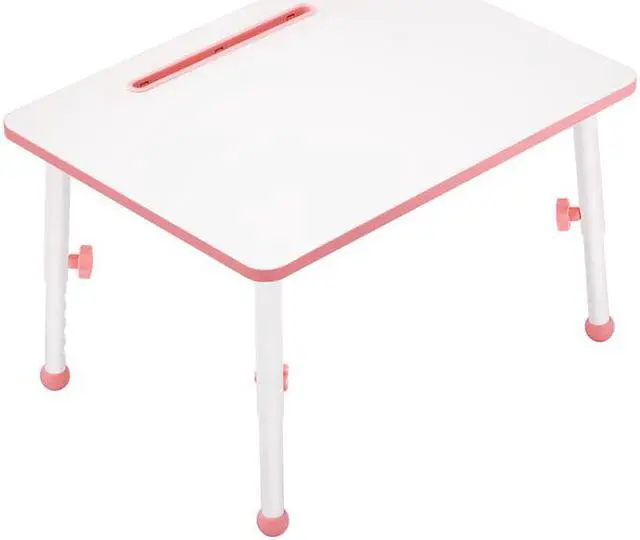 Main image of Eureka Ergonomic 23” Kids Height Adjustable Desk, Children Home Study Table, School Student Writing Desk, Pink