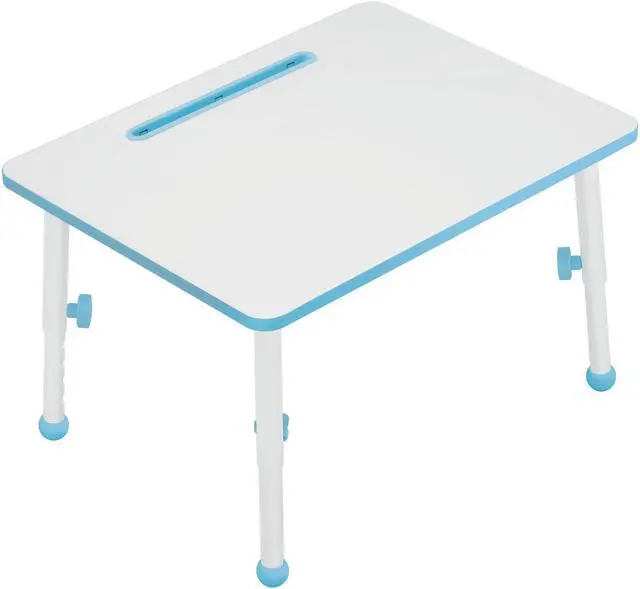 Main image of Eureka Ergonomic 23” Kids Height Adjustable Desk, Children Home Study Table, School Student Writing Desk, Blue