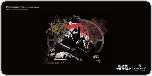 Main image of Call of Duty® x Eureka Ergonomic® Covert Ops Mouse Pad XL with Stitched Edges, Non-Slip Base