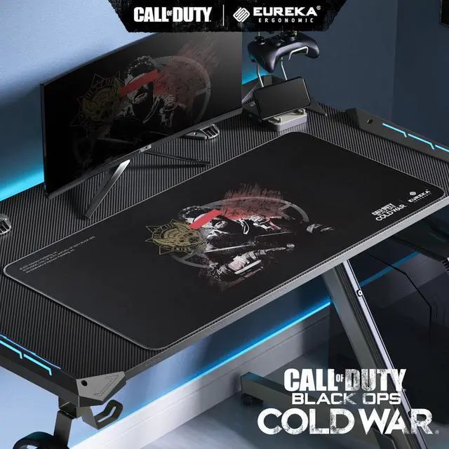 Alt view image 2 of 3 - Call of Duty® x Eureka Ergonomic® Covert Ops Mouse Pad XL with Stitched Edges, Non-Slip Base